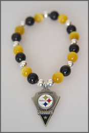 Pittsburgh Steelers NFL pendant bracelet