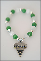 New York Jets Pendant Bracelet