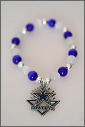 Dallas Cowboys NFL pendant bracelet